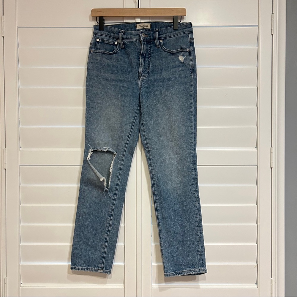 Madewell The Midrise Perfect Vintage Jean Light Blue Size 26